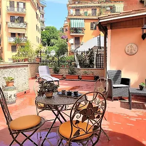 Vatican Heart Leone Roman Terrace Apartment